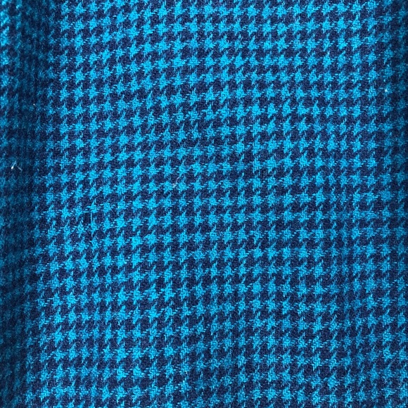 Vintage houndstooth Pendleton wool pencil skirt - Picture 4 of 5